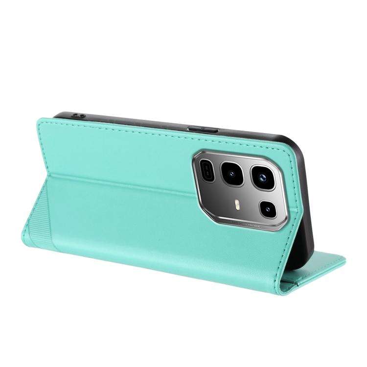 For Infinix Note 50 Pro+ 5G Embossed Multi-functional Wallet Retro Leather Phone Case(Mint Green)