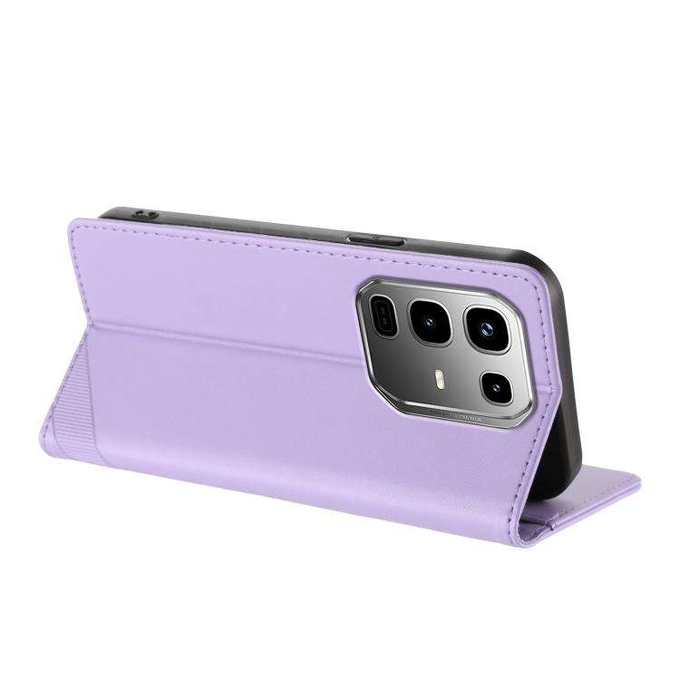 For Infinix Note 50 Pro+ 5G Embossed Multi-functional Wallet Retro Leather Phone Case(Light Purple)