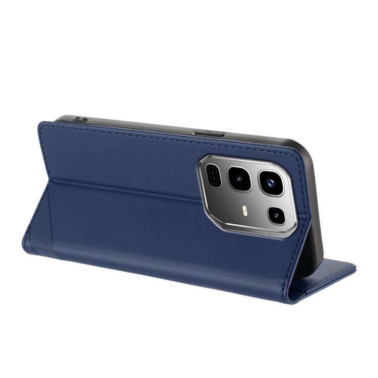 For Infinix Note 50 Pro+ 5G Embossed Multi-functional Wallet Retro Leather Phone Case(Dark Blue)