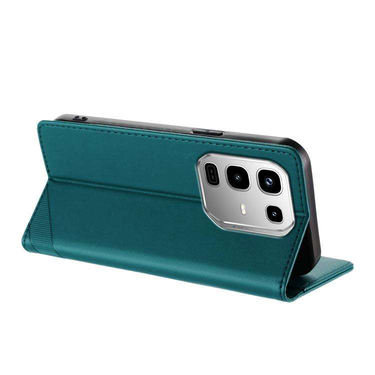 For Infinix Note 50 Pro 4G Embossed Multi-functional Wallet Retro Leather Phone Case(Dark Green)