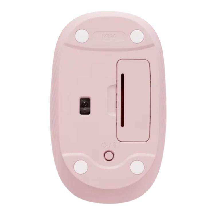 Logitech M196 1000DPI Bluetooth Wireless Mouse(Rose Pink)