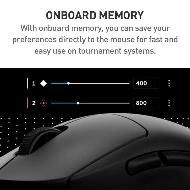 Logitech Pro 2 LIGHTSPEED Wireless Gaming Mouse(White)
