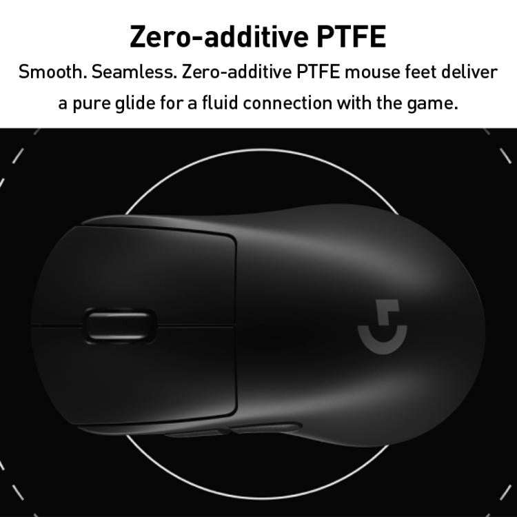 Logitech Pro X SUPERLIGHT 2 DEX Wireless Gaming Mouse(Black)