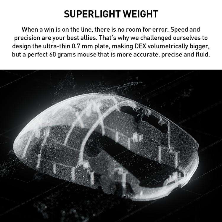 Logitech Pro X SUPERLIGHT 2 DEX Wireless Gaming Mouse(White)