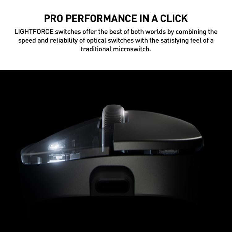 Logitech Pro X SUPERLIGHT 2 DEX Wireless Gaming Mouse(White)