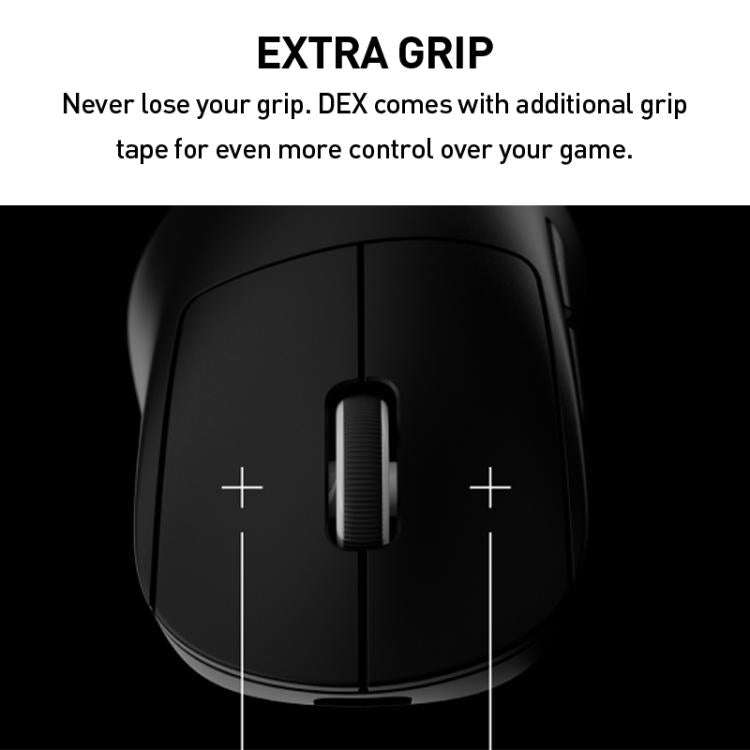 Logitech Pro X SUPERLIGHT 2 DEX Wireless Gaming Mouse(Black)