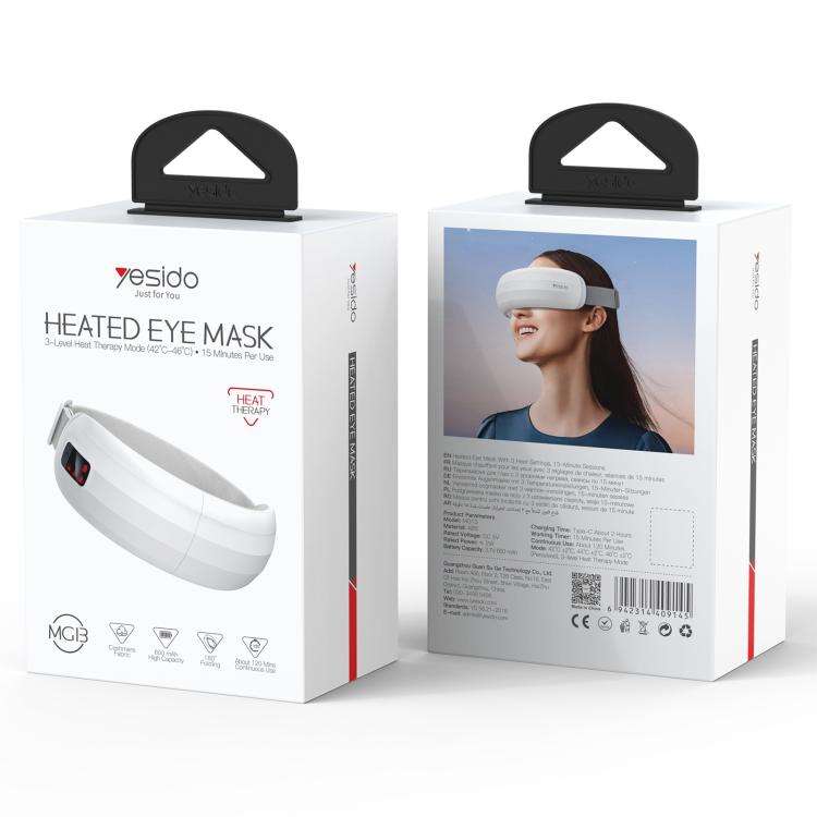 Yesido MG13 Intelligent Hot Compress Eye Massage Care Instrument(White)