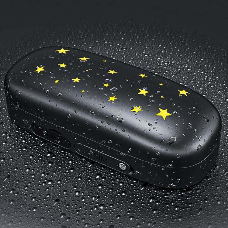 RF-V53 IP67 Waterproof Pet GPS Collar Tracking Device Anti-loss Positioner(Black)