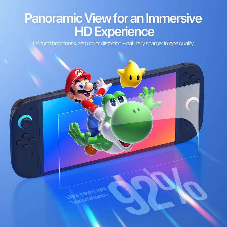 For Nintendo Switch 2 DUX DUCIS HD Full Screen Tempered Glass Film with Positioner