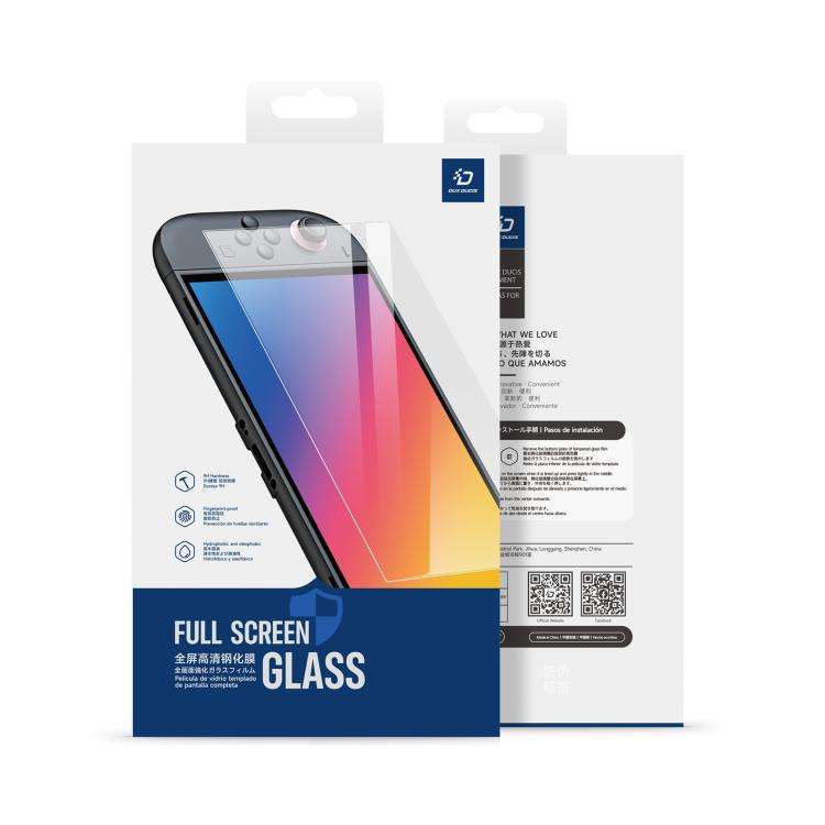 For Nintendo Switch 2 DUX DUCIS HD Full Screen Tempered Glass Film with Positioner