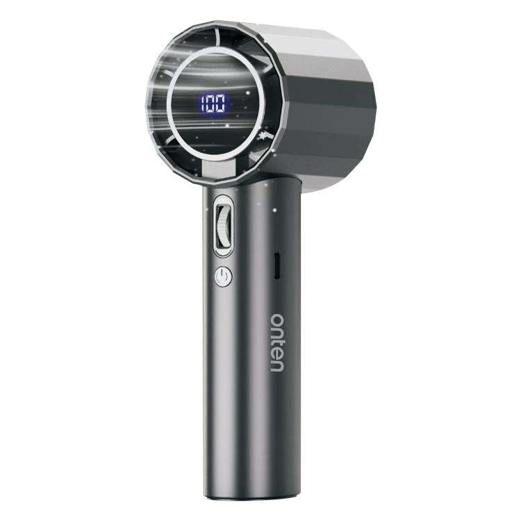 Onten F10 100-speed High-speed Turbine Handheld Fan(Grey)