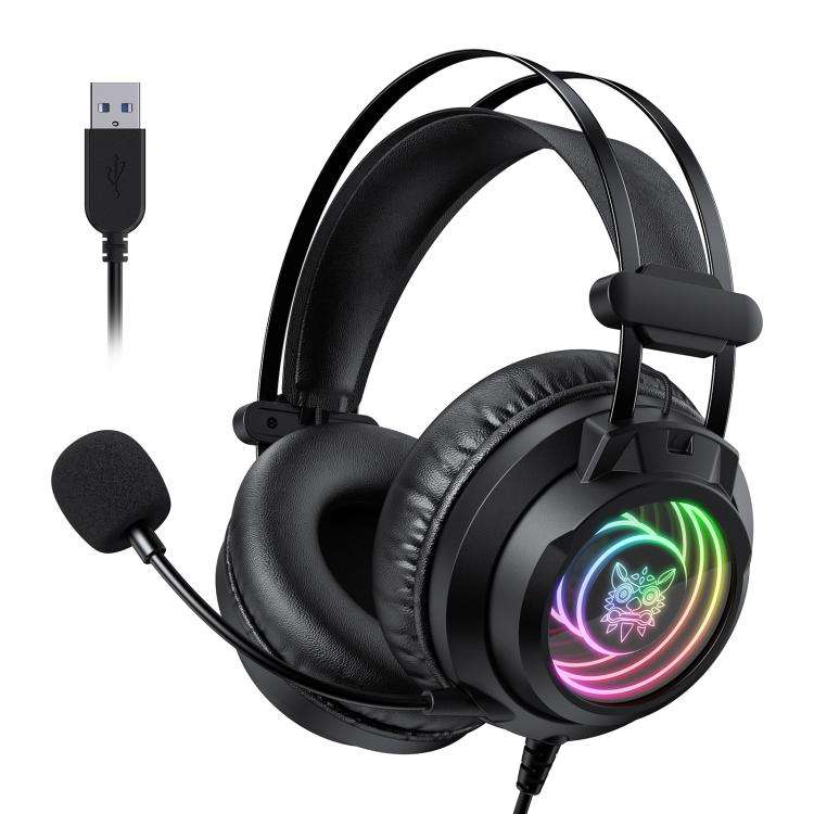 ONIKUMA X80 Abyssal Mirror Effect Game Headphones(Black)