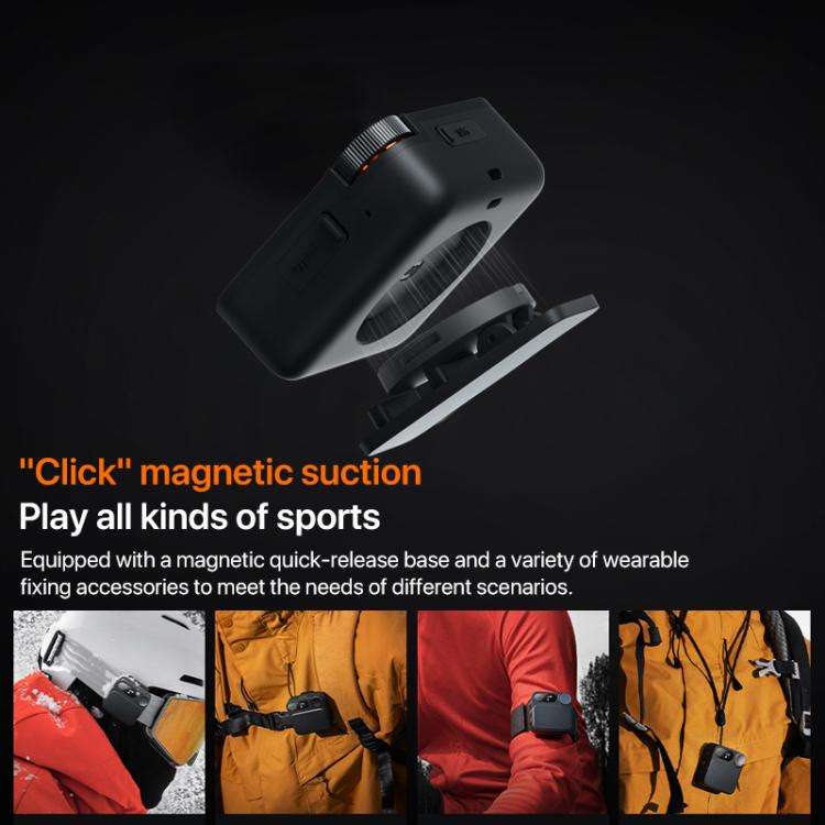 Original Xiaomi Sports Walkie Talkie, Support 5000km Intercom Distance(Black)