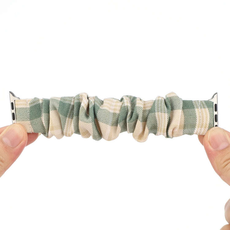 For Apple Watch Series 7 41mm / 6 & SE & 5 & 4 40mm / 3 & 2 & 1 38mm JK Uniform Style Cloth + Sta...
