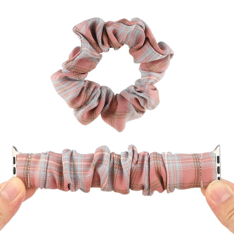 For Apple Watch Series 7 41mm / 6 & SE & 5 & 4 40mm / 3 & 2 & 1 38mm JK Uniform Style Cloth + Sta...