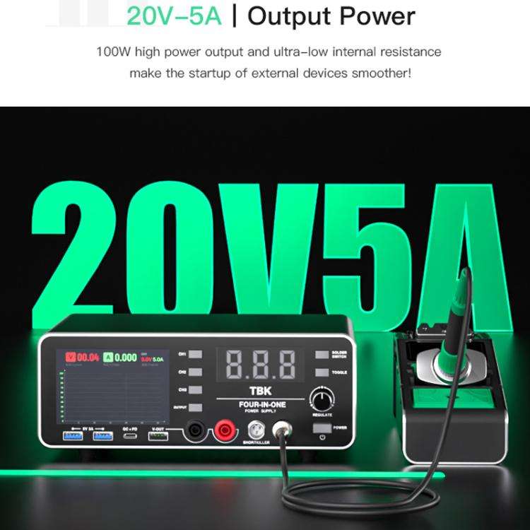 TBK-219 20V / 5A All-purpose Integrated Workstation Power Supply with C210 Soldering Iron, Plug:U...
