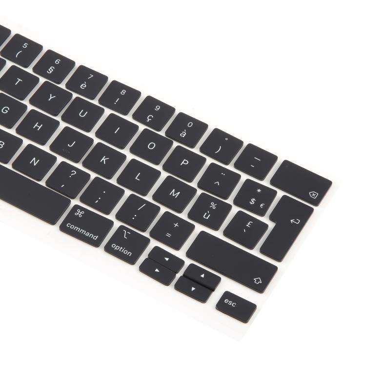 For MacBook A2251 A2289 A2238 A2338 UK Big Enter Version Keycaps, Language:French
