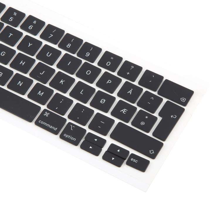 For MacBook A2251 A2289 A2238 A2338 UK Big Enter Version Keycaps, Language:Norway