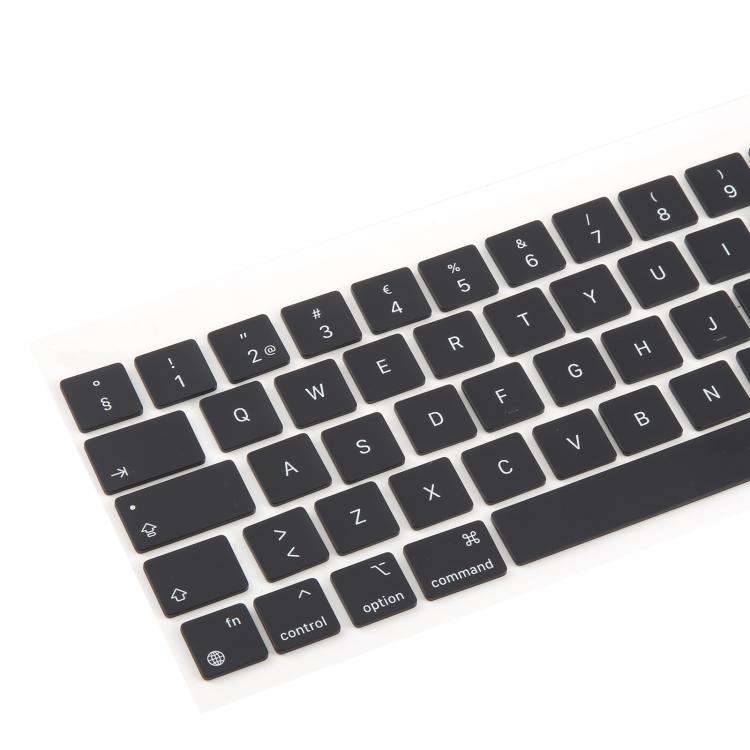 For MacBook A2251 A2289 A2238 A2338 10pcs UK Big Enter Version Keycaps, Language:Sweden