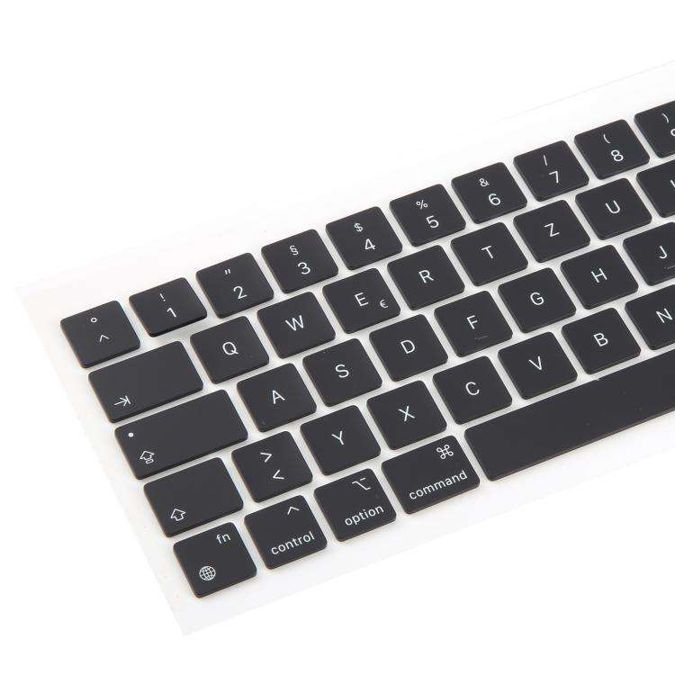 For MacBook A2251 A2289 A2238 A2338 10pcs UK Big Enter Version Keycaps, Language:German