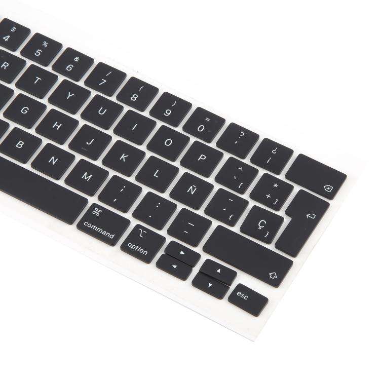 For MacBook A2251 A2289 A2238 A2338 10pcs UK Big Enter Version Keycaps, Language:Spain