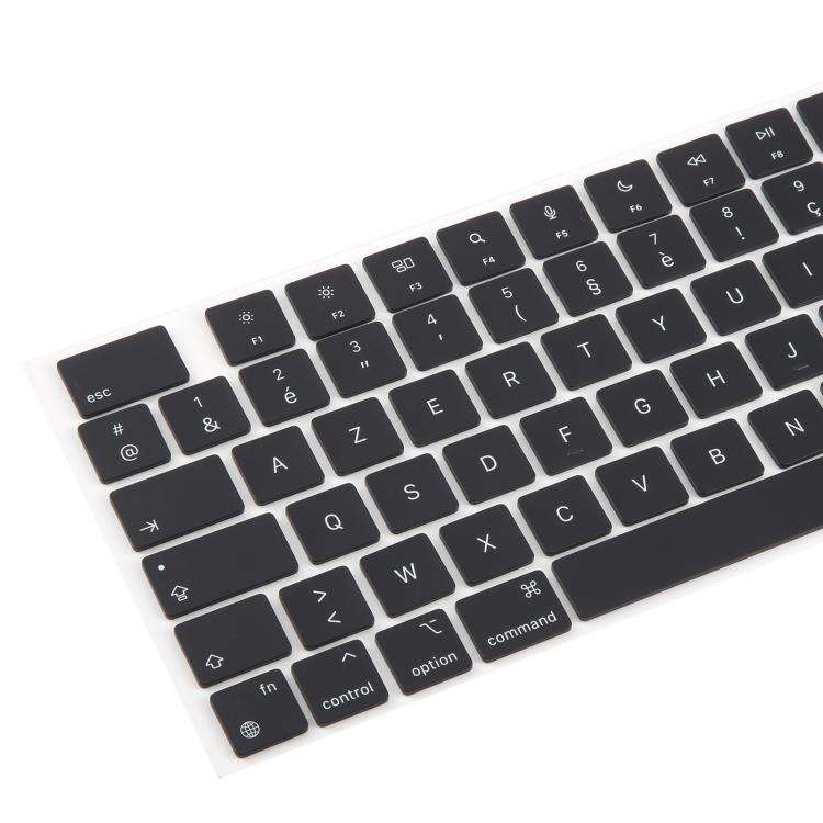 For MacBook A2442 A2485 A2779 A2780 A2991 A2992 A2918 UK Big Enter Version Keycaps, Language:French