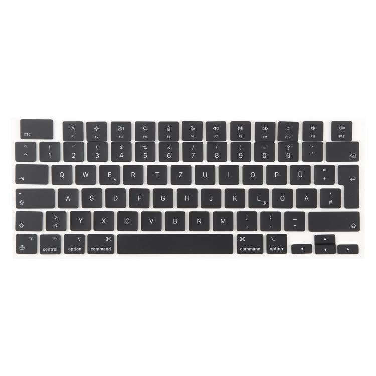For MacBook A2442 A2485 A2779 A2780 A2991 A2992 A2918 UK Big Enter Version Keycaps, Language:German