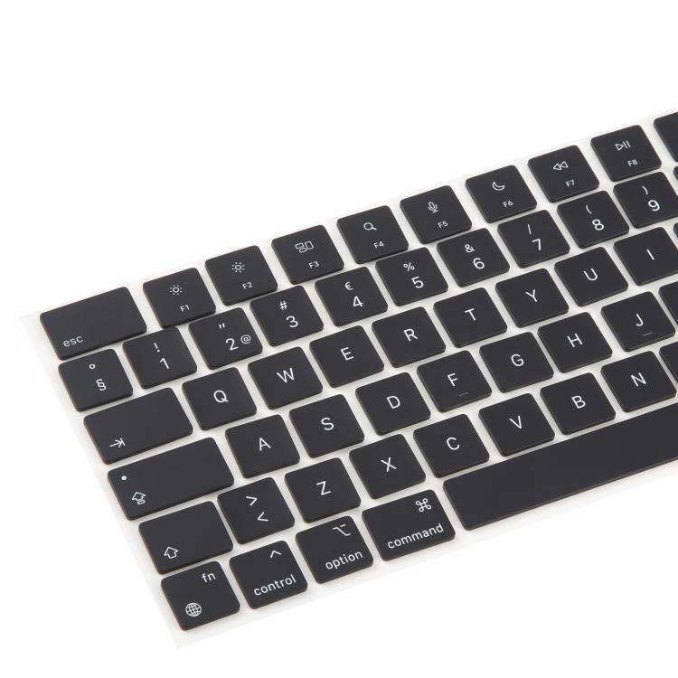 For MacBook A2442 A2485 A2779 A2780 A2991 A2992 A2918 UK Big Enter Version Keycaps, Language:Sweden