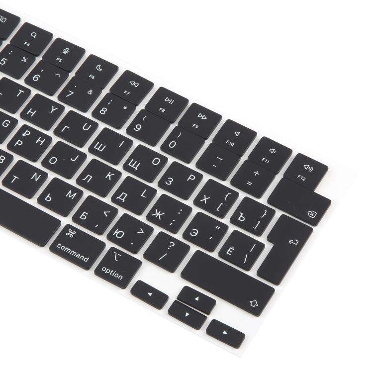 For MacBook A2442 A2485 A2779 A2780 A2991 A2992 A2918 UK Big Enter Version Keycaps, Language:Russian