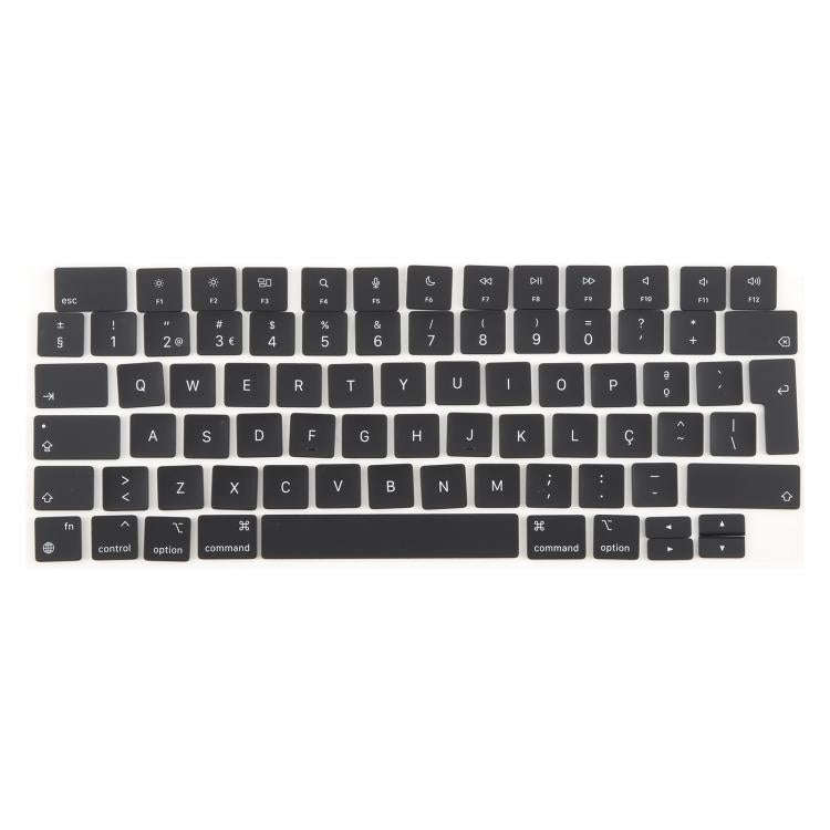 For MacBook A2442 A2485 A2779 A2780 A2991 A2992 A2918 UK Big Enter Version Keycaps, Language:Port...