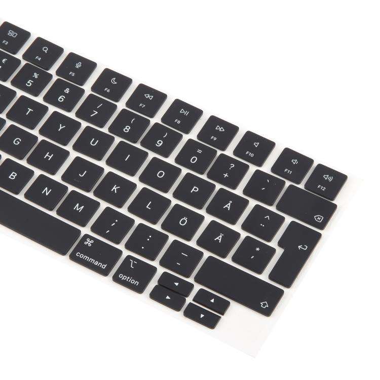 For MacBook A2442 A2485 A2779 A2780 A2991 A2992 A2918 10pcs UK Big Enter Version Keycaps, Languag...