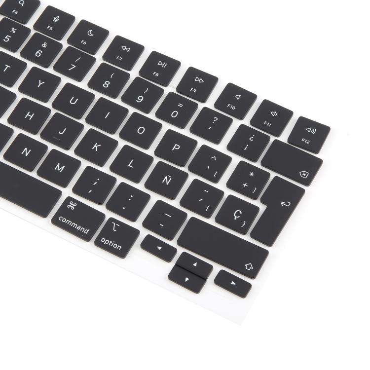 For MacBook A2442 A2485 A2779 A2780 A2991 A2992 A2918 10pcs UK Big Enter Version Keycaps, Languag...