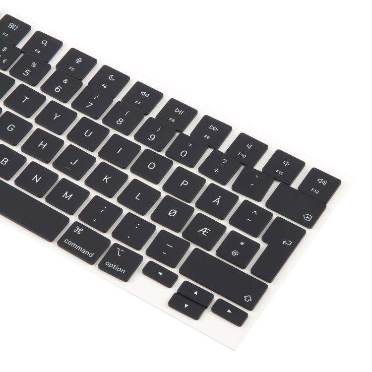 For MacBook A2442 A2485 A2779 A2780 A2991 A2992 A2918 10pcs UK Big Enter Version Keycaps, Languag...