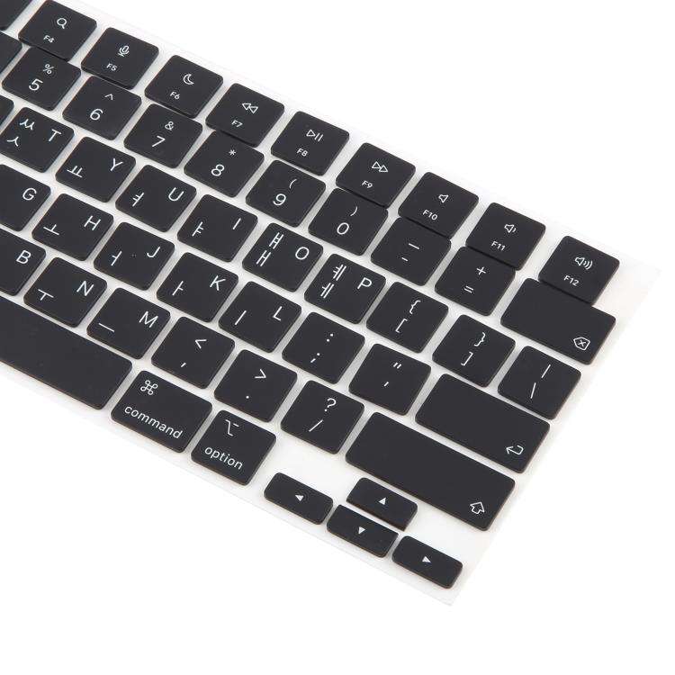 For MacBook A2442 A2485 A2779 A2780 A2991 A2992 A2918 US Small Enter Version Keycaps, Language:Ko...