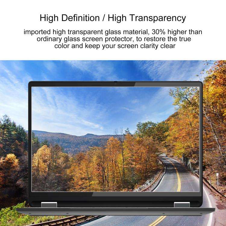 For Lenovo Chromebook Plus 14 9H 0.3mm Explosion-proof Tempered Glass Film