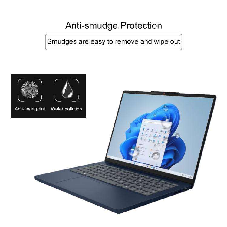 For Lenovo IdeaPad Slim 3 Gen8 14 2pcs 9H 0.3mm Explosion-proof Tempered Glass Film