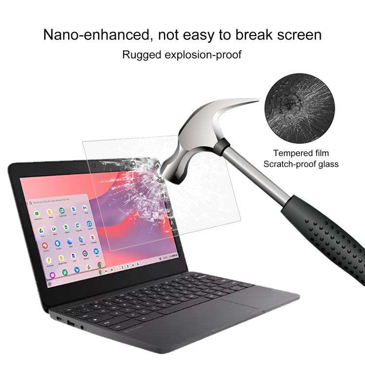 For Lenovo Chromebook 100e 11.6 25pcs 9H 0.3mm Explosion-proof Tempered Glass Film