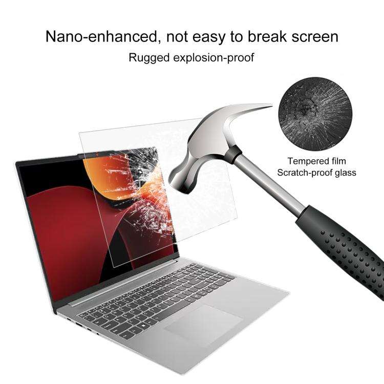 For Lenovo IdeaPad Slim 5 Light 13.3 25pcs 9H 0.3mm Explosion-proof Tempered Glass Film