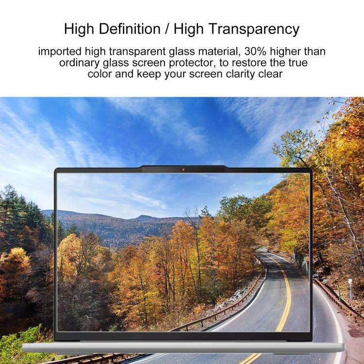 For Lenovo IdeaPad Slim 5 Light 13.3 25pcs 9H 0.3mm Explosion-proof Tempered Glass Film