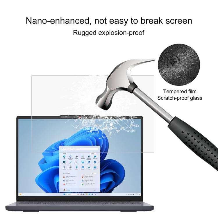 For Lenovo IdeaPad Slim 3 Gen8 14 25pcs 9H 0.3mm Explosion-proof Tempered Glass Film