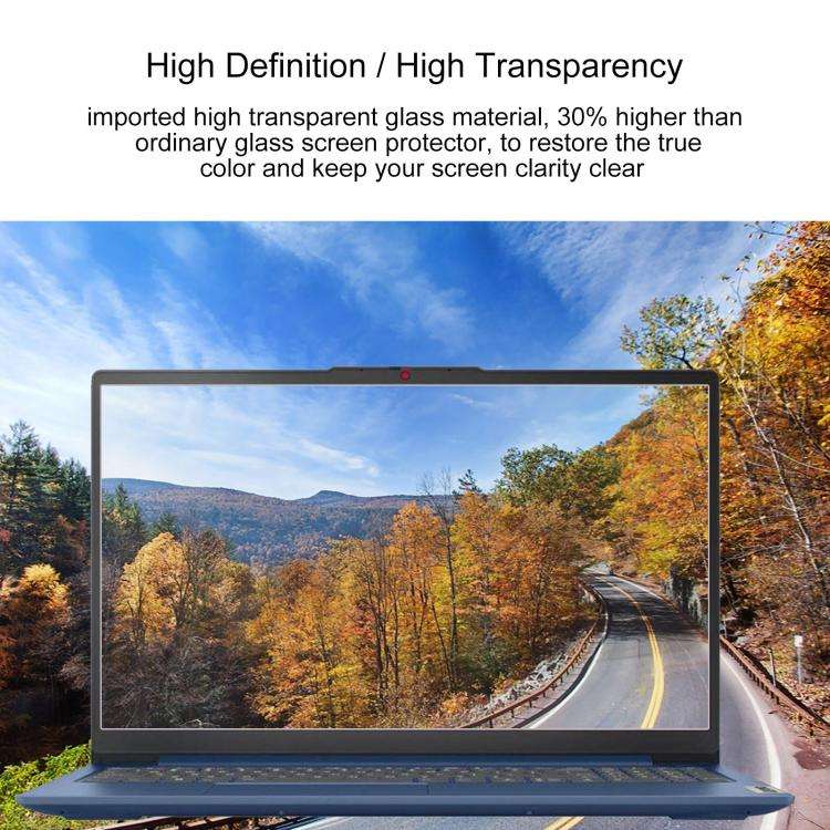 For Lenovo IdeaPad Slim 3 Gen8 15.6 25pcs 9H 0.3mm Explosion-proof Tempered Glass Film