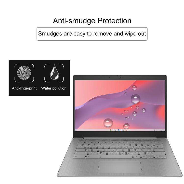 For HP Chromebook 14A 14 9H 0.3mm Explosion-proof Tempered Glass Film