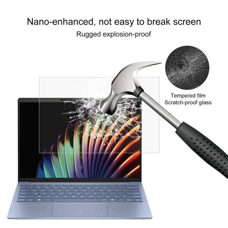 For HP Pavilion Aero 13-BG13.3 2pcs 9H 0.3mm Explosion-proof Tempered Glass Film