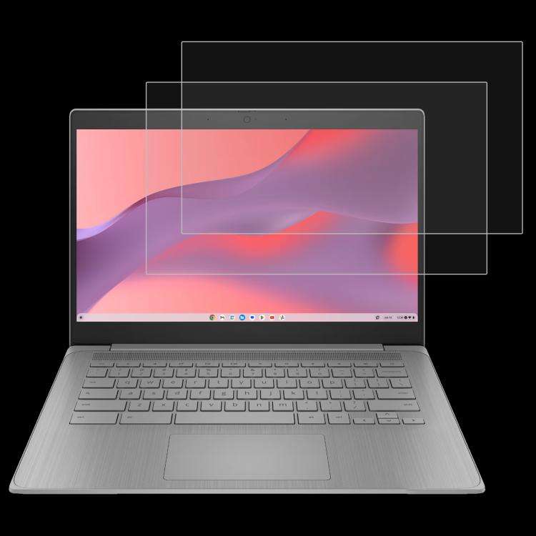 For HP Chromebook 14A 14 2pcs 9H 0.3mm Explosion-proof Tempered Glass Film