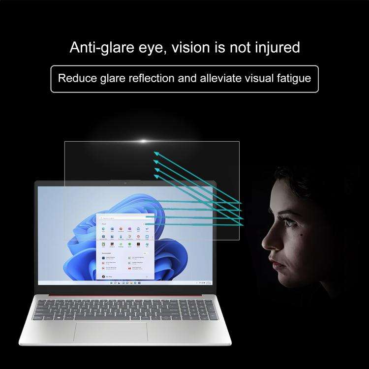 For HP 15-FD 15.6 25pcs 9H 0.3mm Explosion-proof Tempered Glass Film