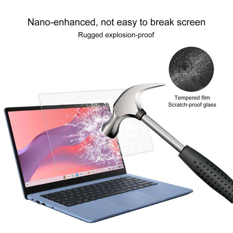 For ASUS Chromebook CX1405CKA 14 9H 0.3mm Explosion-proof Tempered Glass Film