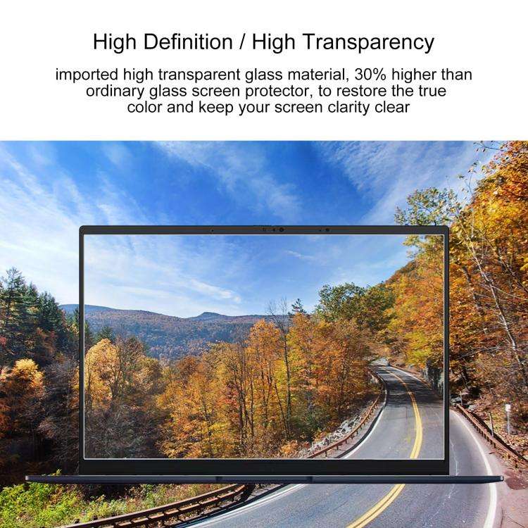 For ASUS Zenbook 14 OLED / UX3405MA 14 25pcs 9H 0.3mm Explosion-proof Tempered Glass Film