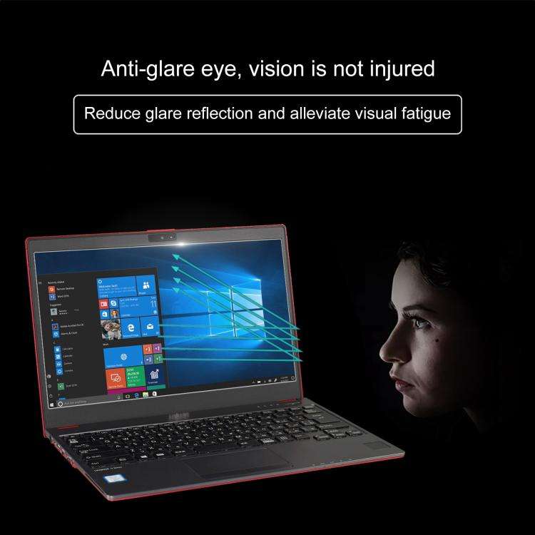 For Fujitsu LIFEBOOK U938 13.3 9H 0.3mm Explosion-proof Tempered Glass Film
