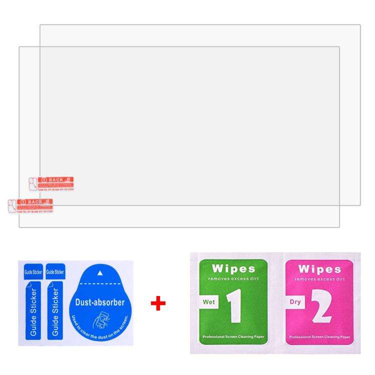 For Fujitsu LIFEBOOK U938 13.3 2pcs 9H 0.3mm Explosion-proof Tempered Glass Film