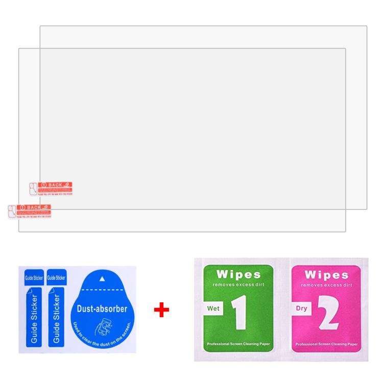 For Fujitsu FMV Lite WA1 15.6 2pcs 9H 0.3mm Explosion-proof Tempered Glass Film